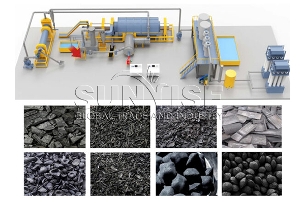 Charcoal Production Line Charcoal Production Line