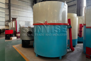 Hanging carbonization furnace