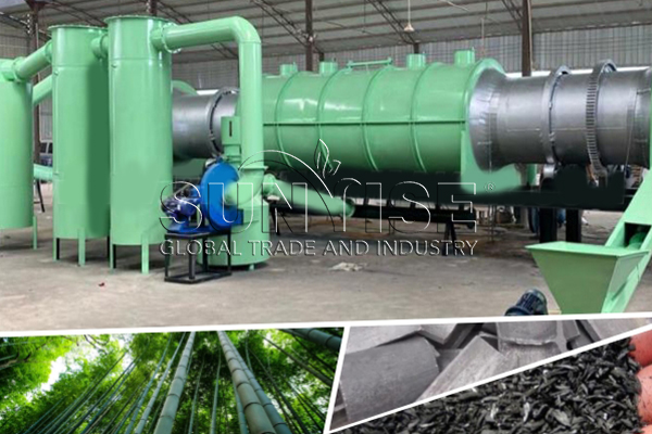 Bamboo Charcoal Making Line Bamboo Charcoal Making Line
