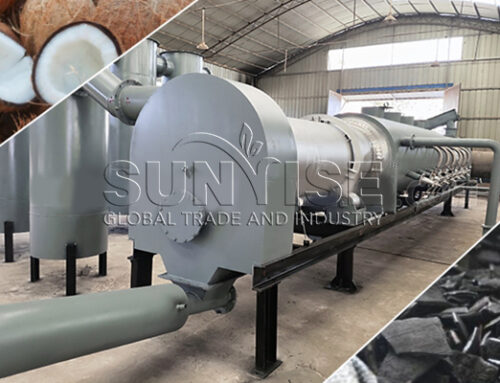 The Continuous Charcoal Production Line in Bangladesh