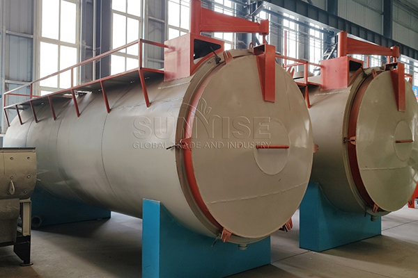 Horizontal Charcoal Making Machine Horizontal Charcoal Making Machine