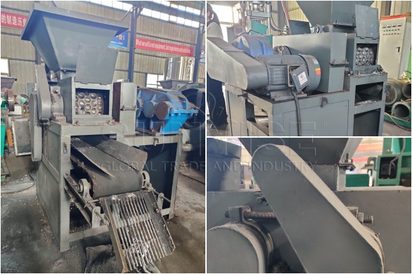 Design of charcoal ball making machine Design of charcoal ball making machine