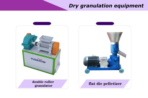 dry granulation equipment for biochar production
